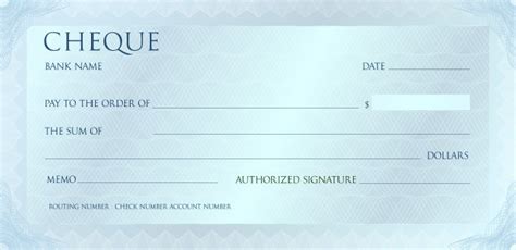 dummy cheque sample.